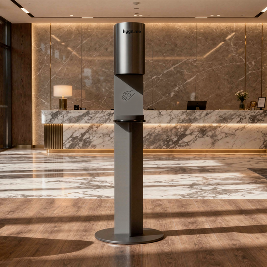 Station 3 column schwarz