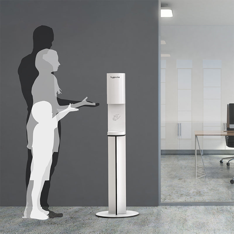 Station 3 column weiß