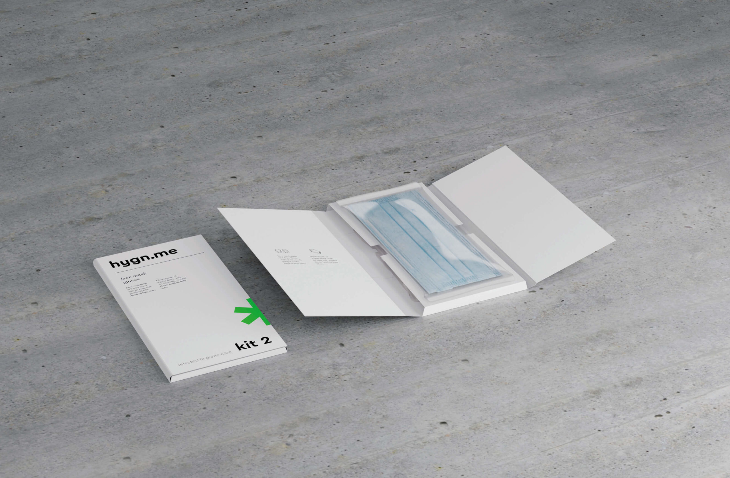 hygn-me_hygienekit_kit2 Design Hygienestationen und Desinfektionsspender: hygn.me Kit 2 Hygienekit mit Produkten zur Hygiene und Pflege zum Mitnehmen oder Vergeben an Gäste und Kunden